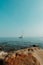 Sailboat cruising across a picturesque body of water, Adria, UK