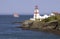 Sailboat and East Quoddy Head Lighthouse