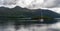 Sailboat on Loch Alsh in the Scottish Highlands