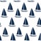 Sailboat maritime frame icon