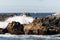 Sailboat on Monterey Bay, California