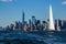 Sailboat in New York City Harbor