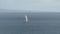 Sailboat in open water