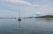 Sailboat Reflection at Grand Marais