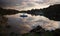 Sailboat reflections in Coniston