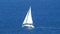 Sailboat Sailing In Ocean