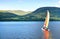 Sailboat on a Scottish loch