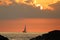 Sailboat and the Sunsetting 5