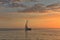 Sailboat on Tranquil Sea