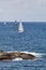 Sailboats in the archipelago