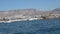 Sailboats arrive at the marina of Alimos in Greece