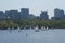 Sailboats on the Charles River