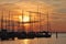 Sailboats in Grado, Italy