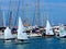 Sailboats In Heraklion Greece Harbour