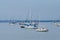 Sailboats in Keyport New Jersey