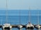 Sailboats, Mediterranean Sea, Corfu, Greece