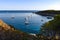 Sailboats near Elba island, Tuscany, Italy