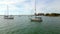 Sailboats in Sarasota Florida USA