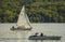 Sailboats on Starnberger See, Germany