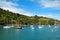 Sailboats at waiheke in New Zealand