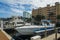 Sailboats and yachts at Aventura Marina in Miami, Florida