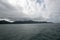 Sailing on a boat in the bay of coron, Philippine islands