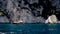 Sailing Boat at the Italian Island of Capri