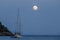 Sailing Boat in the moonlight