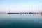 Sailing boats in the marina, lake Balaton