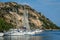Sailing boats at Poltu Quatu resort marina, Sardinia