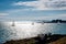 Sailing boats regatta in Brittany, Carnac, France