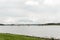 Sailing boats on Rutland water, England