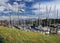 Sailing Boats In The Yachting Marina In Niendorf Germany On A Beautiful Sunny Summer Day