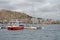 Sailing Catamaran And Ferry A Close Shave At Sea