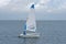 Sailing dinghy