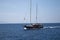 Sailing Gulet Yatch Offshore to Kos island greece