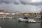 Sailing harbor of Langenargen at Lake Constance