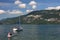 Sailing on Lac du Bourget