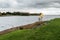 Sailing in Rutland Water Park, England