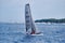 sailing, sailboat, boat, dinghy sailing, sail, vehicle, sailboat racing