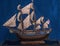 Sailing ship - Bounty wooden antique model building