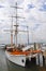 Sailing ship in Denarau Harbour, Fiji.