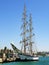 Sailing Ship `Fryderyk Chopin` alongside.