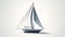 sailing ship minimalist logo generative ai