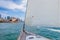 Sailing on Sydney Harbour near Sydney Opera House