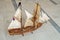 Sailing vessel model