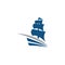 Sailing Vessels Ship Boat Sea Vacation Journey Logo