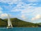 Sailing at the Whitsunday Islands