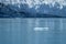 Sailing yacht in front of the Margerie Glacier at Glacier Bay