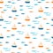 Sailing Yacht Maritime Adventure Vector Seamless Pattern